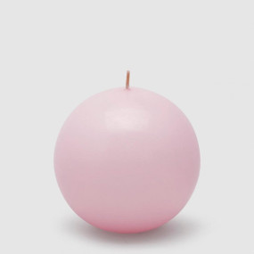 Vela Redonda Rosa 10cm